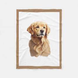 Manta polar perrito  fleecefilt