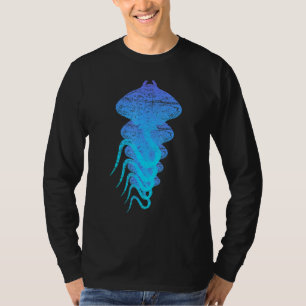 Manta Ray Aquarium Aquatic Marine Mammal Fish Aqua T Shirt