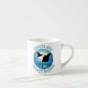 Manta Ray är mitt andliga djur Espressomugg