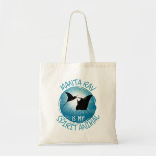 Manta Ray är mitt andliga djur Tygkasse
