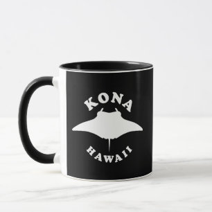 Manta Ray Diving i Kona, Hawaii Mugg