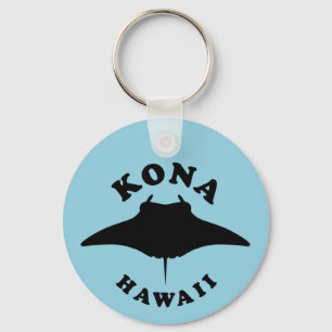 Manta Ray Diving i Kona, Hawaii Nyckelring