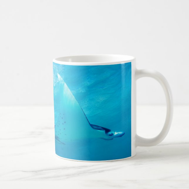 Manta ray kaffemugg (Höger)