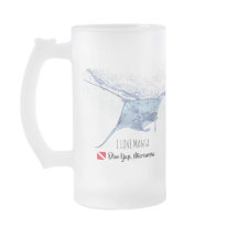 Manta ray silhouette