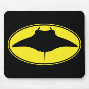 Manta Ray Silhouette Logotyp Musmatta