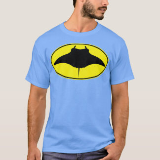 Manta Ray Stingray Logotyp T Shirt
