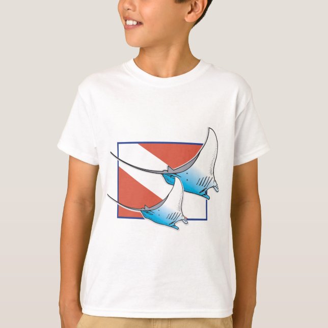 Manta Ray T-shirt (Framsida)