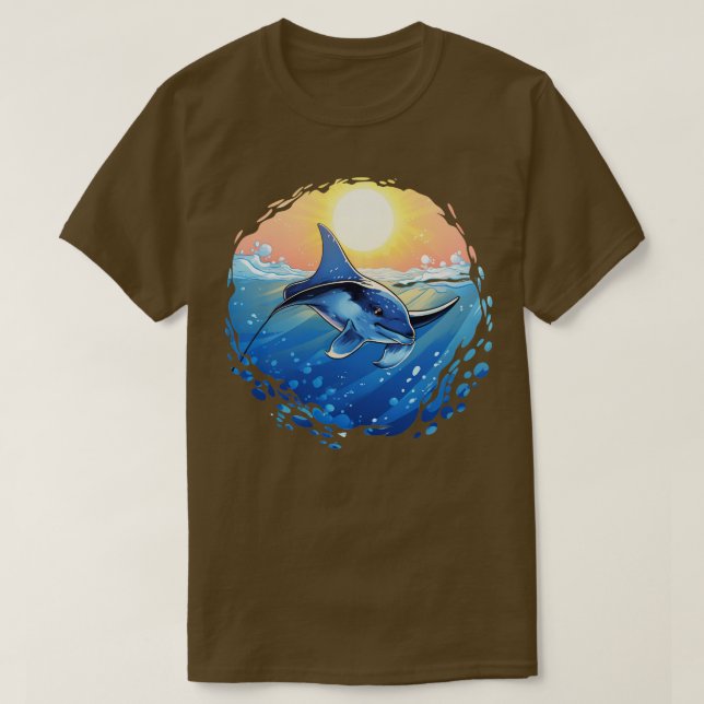 Manta Ray T Shirt (Design framsida)