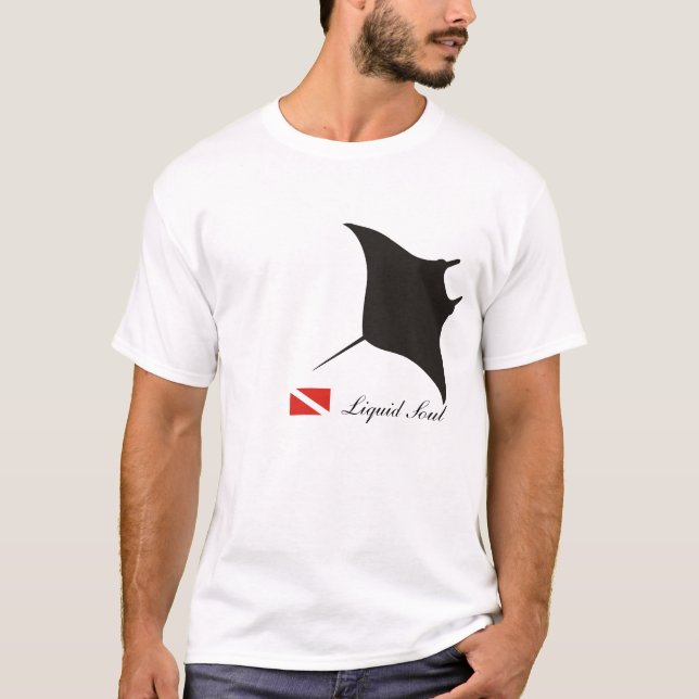 Manta Ray - T-shirt (Framsida)