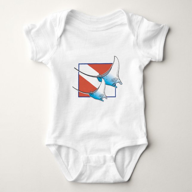 Manta Ray Tee Shirt (Framsida)