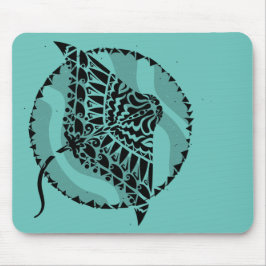 Manta Ray Tribal Tattoo Stil Musmatta