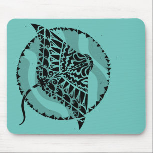 Manta Ray Tribal Tattoo Stil Musmatta