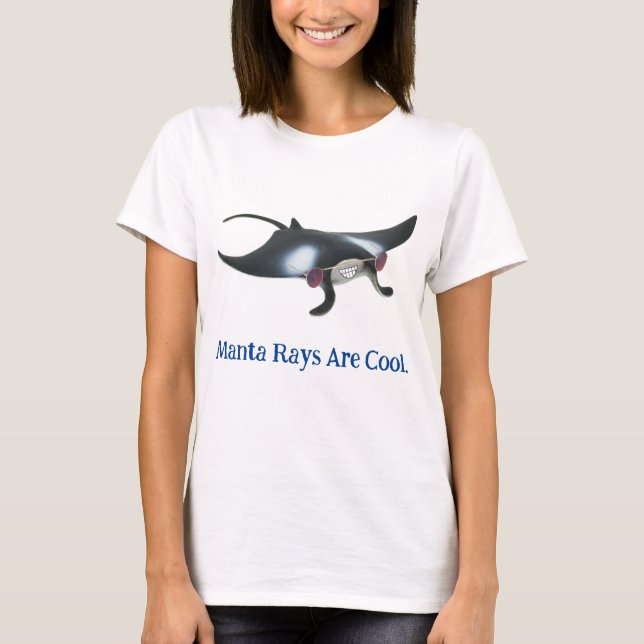 Manta Rays är Coola Kvinnors T-Shirt (Framsida)