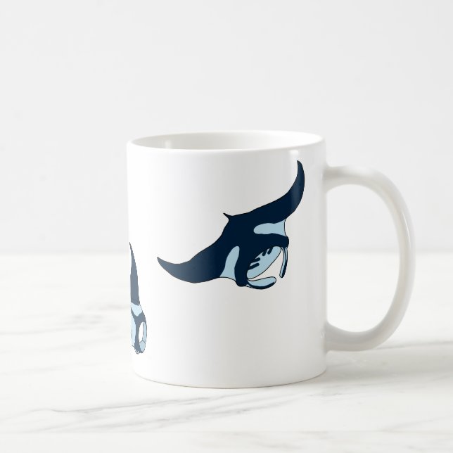 Manta Rays Kaffemugg (Höger)