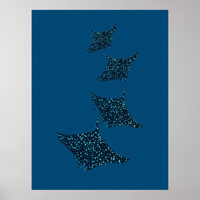 Manta Rays Poster (Framsidan)