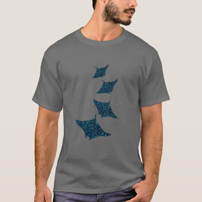 Manta Rays T Shirt (Framsida)