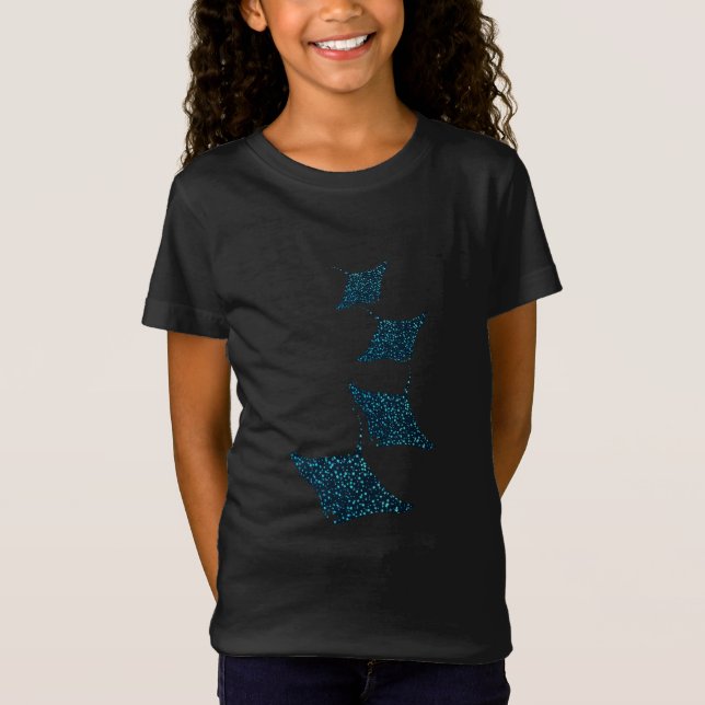 Manta Rays T Shirt (Framsida)