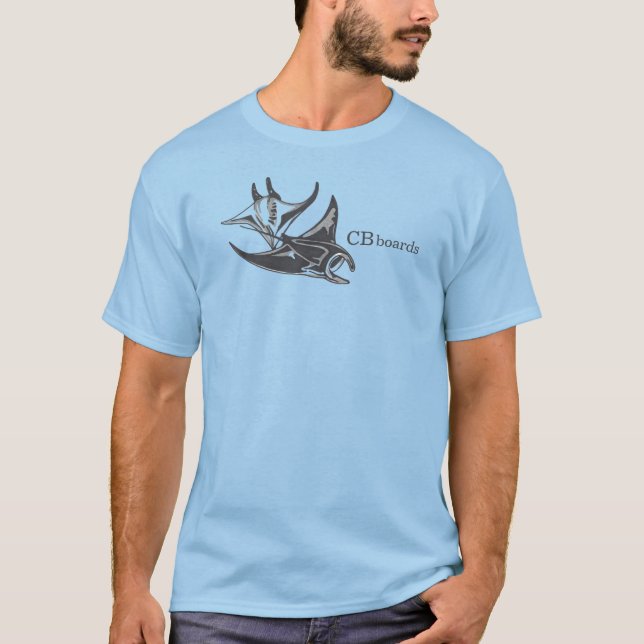 Manta Rays T Shirt (Framsida)