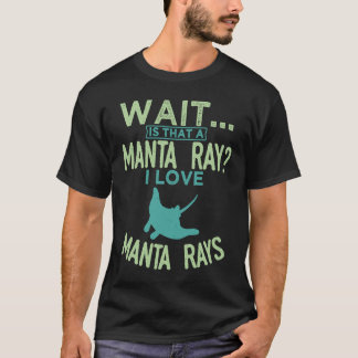 Manta Rocka Pilosfish Havsbiolog Jag Älskar Man T Shirt