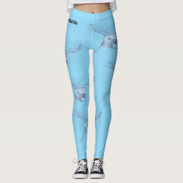 Manta rocka siluett leggings
