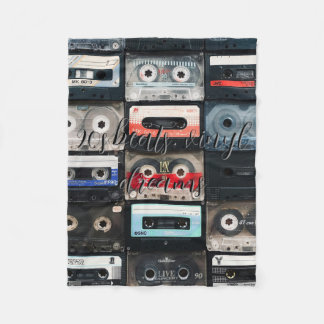 Manta vinilo 90s fleecefilt