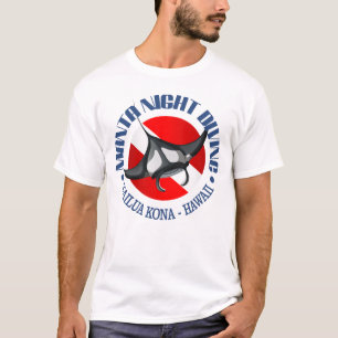 Mantanattdykning (Kailua Kona) T Shirt