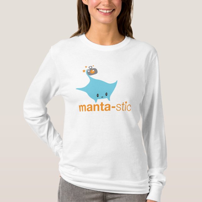 Mantas-stic! Tee Shirt (Framsida)