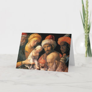Mantegna Adoration of the Magi Helgkort