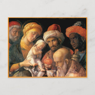 Mantegna Adoration of the Magi Vykort