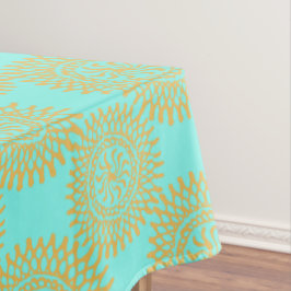 Mantel Mandala doré