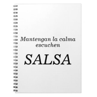 mantengan la calma anteckningsbok