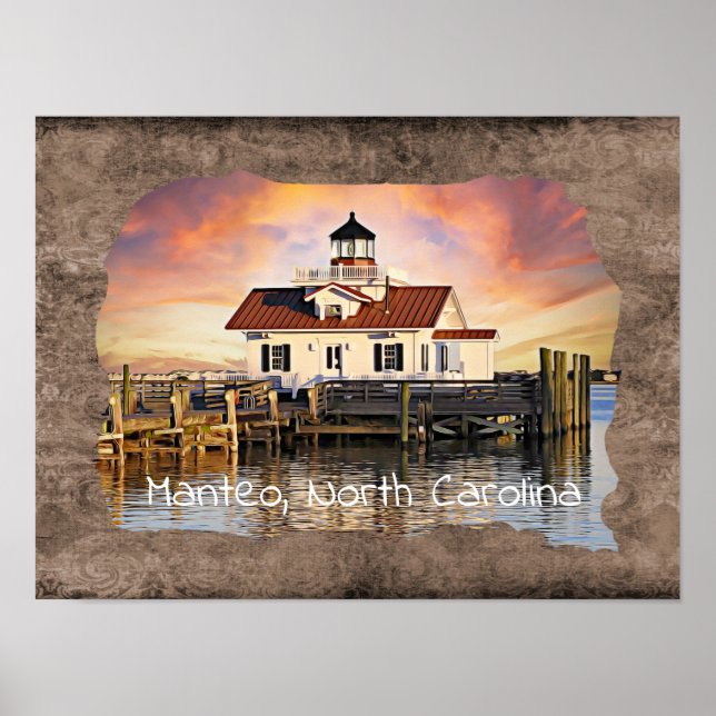 Manteo, North Carolina*** Poster (Framsidan)