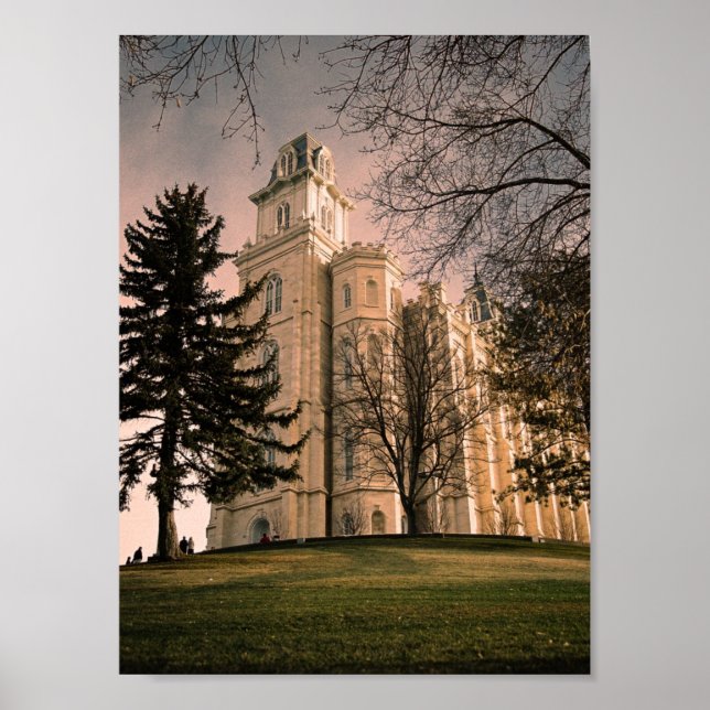 Manti, Utah LDS Temple Poster (Framsidan)