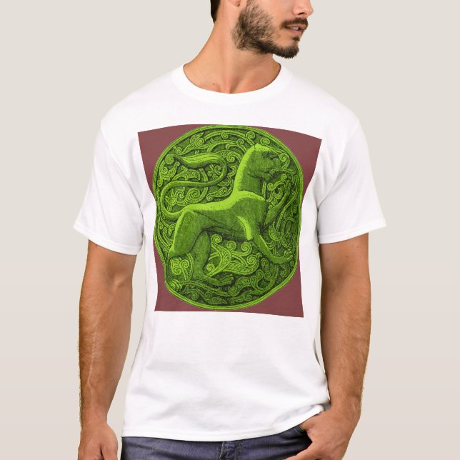 manticore i grönt t shirt (Framsida)