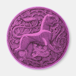 manticore i lila magnet