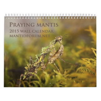 Mantidforum.net väggkalender 2015 kalender