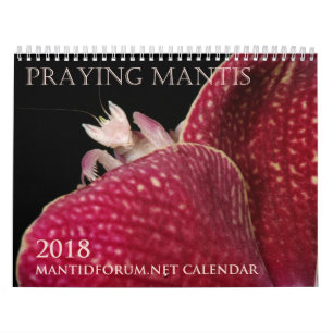 Mantidforum.net väggkalender 2018 (alternativet) kalender