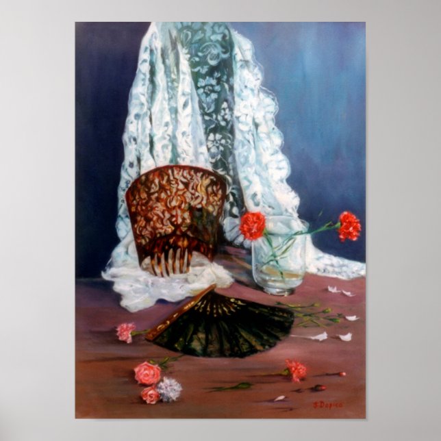 Mantilla española (Spanien) Poster (Framsidan)