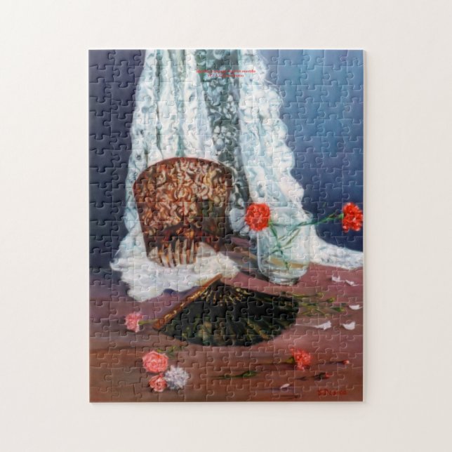 Mantilla española (Spanien) Pussel (Vertikal)