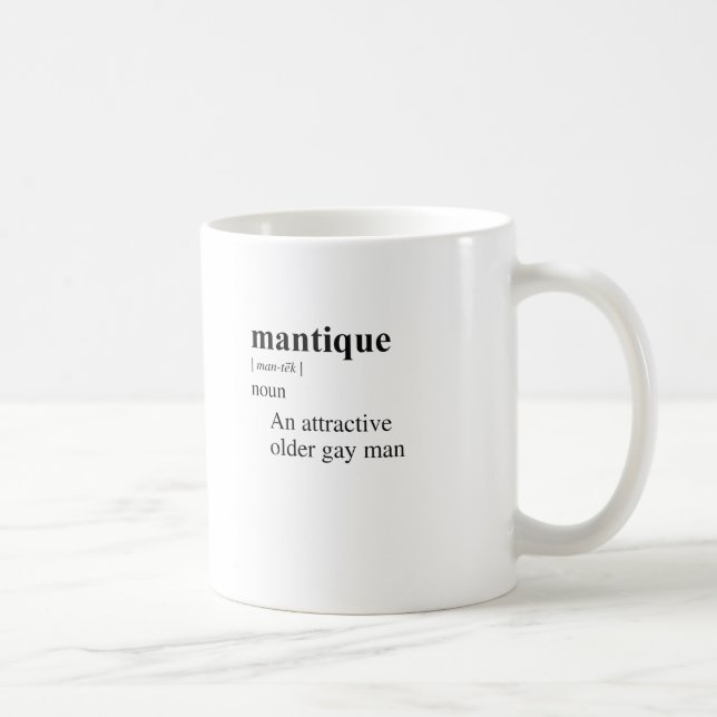 MANTIQUE KAFFEMUGG (Höger)