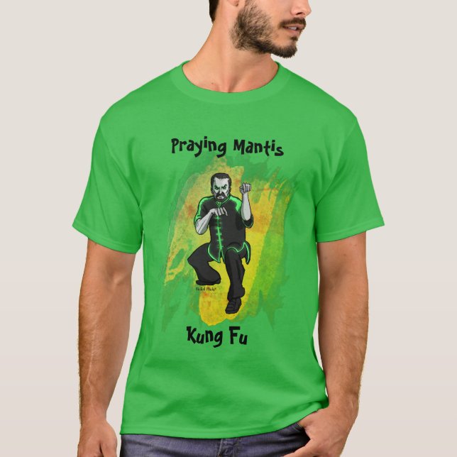 Mantis-Kung fu T Shirt (Framsida)