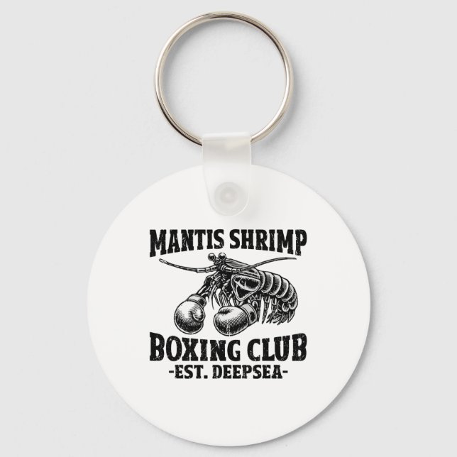 Mantis Shrimp Boxing Pea Mantis Shrimp Nyckelring (Framsida)