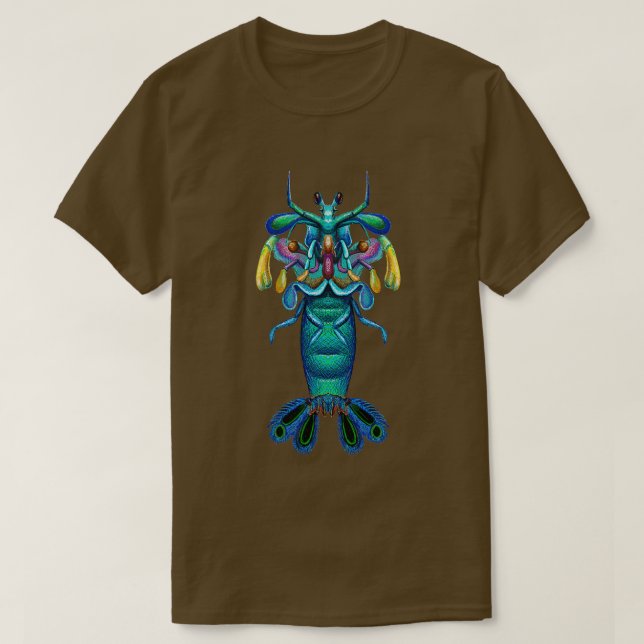 Mantis Shrimp T Shirt (Design framsida)