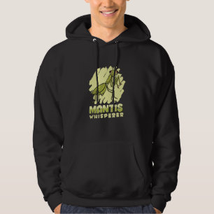 Mantis Whisperer Insekt Entomology Predator Prayi Hoodie