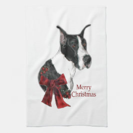 Mantle Great dane jul Kökshandduk