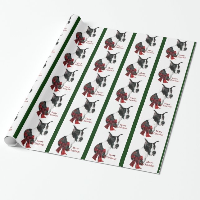 Mantle Great dane jul Presentpapper (Utrullad)