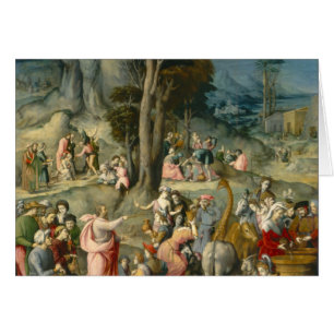 Mantnas galning - Francesco Bacchiacca Hälsningskort