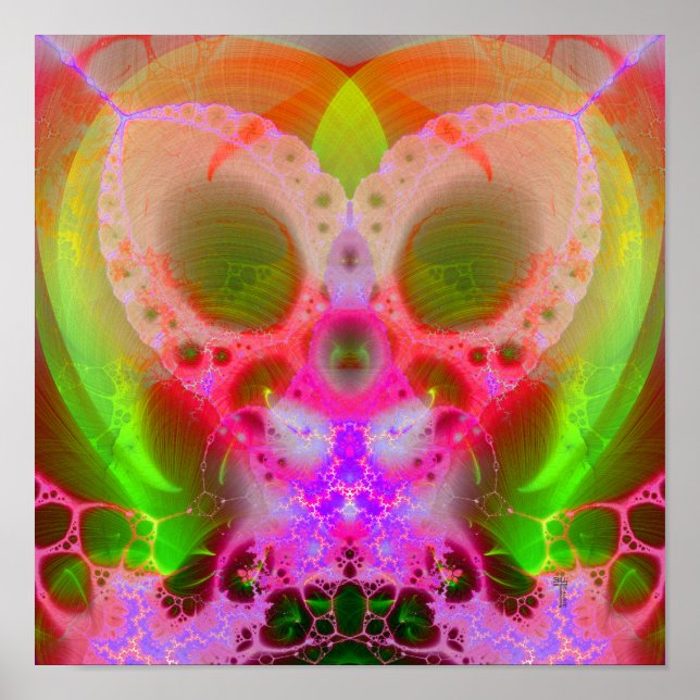 Mantoid Bandegrad 2 (12 x 12) Art Print Poster (Framsidan)