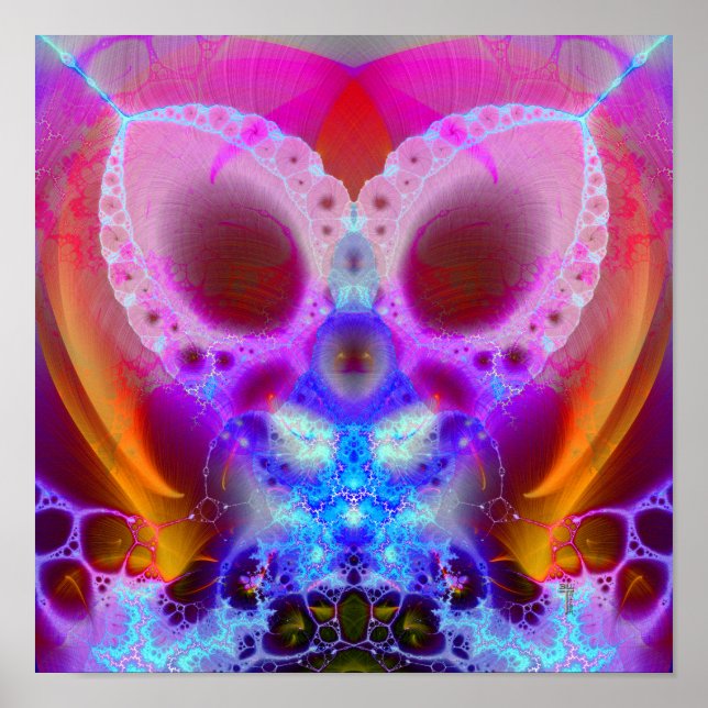 Mantoid Bandegrad 4 (12 x 12) Art Print Poster (Framsidan)