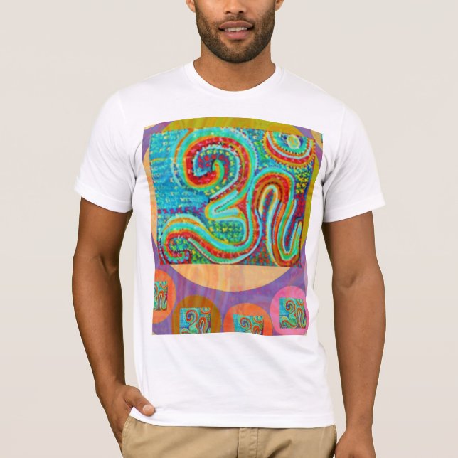 MANTRA FÖR 108 OM TEE SHIRT (Framsida)
